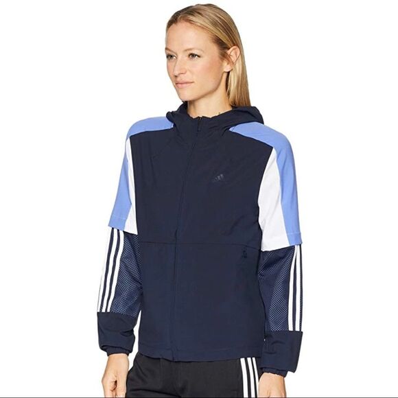 🆕 ADIDAS Windbreaker Track Jacket NWOT - Picture 13 of 13
